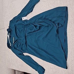 Macy's  INC new XL emerald green dress